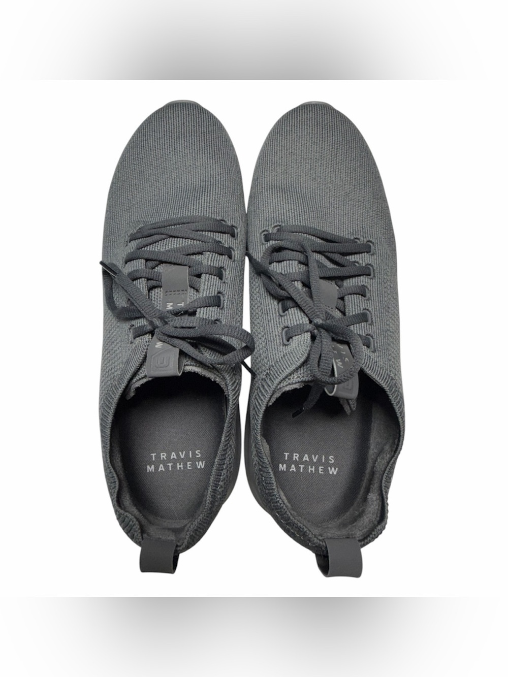 Travis Mathew The Daily Lite Casual Sneakers Mens Size 10.5 Gray Lace Up Shoes